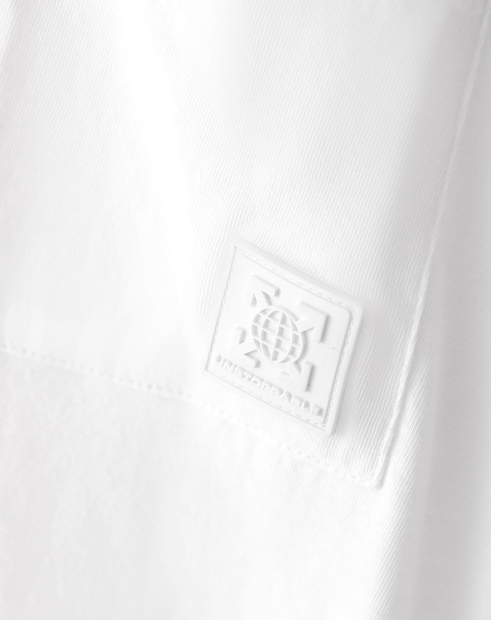 Camiseta regular fit manga corta blanca
