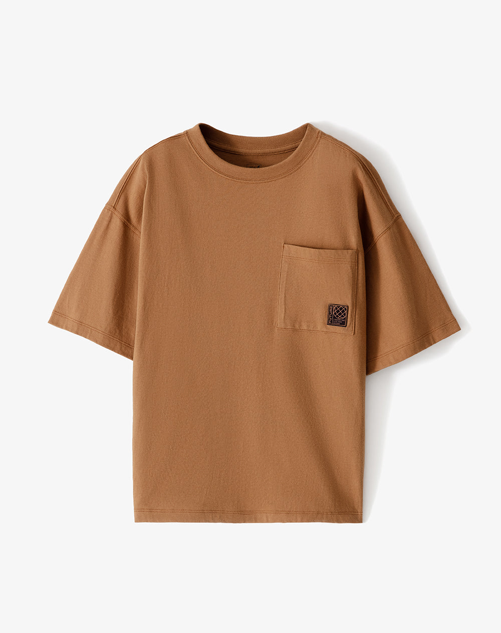 Camiseta oversize algodón caramelo niño