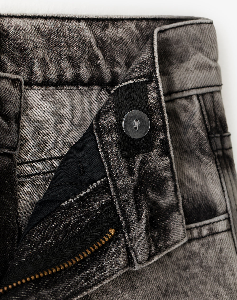 Jean cargo gris niño