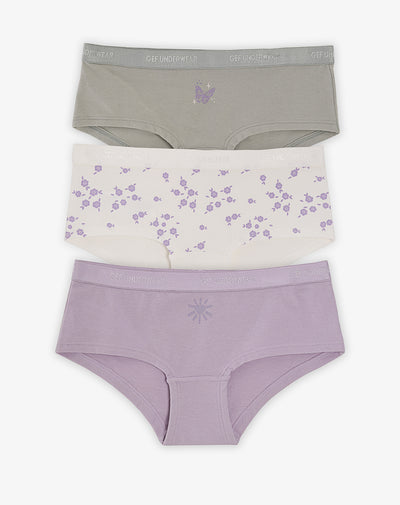 3 pantys clasico punto tiro medio surtido niña