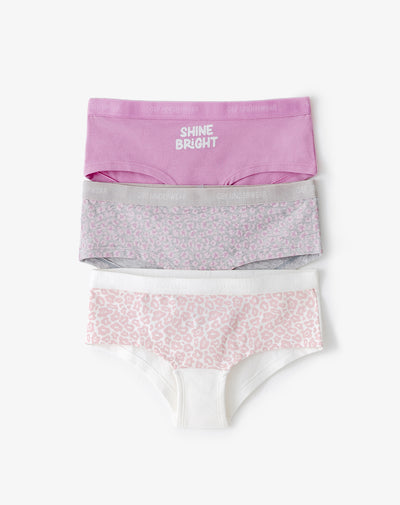 Panty niña algodón x3unds surtido