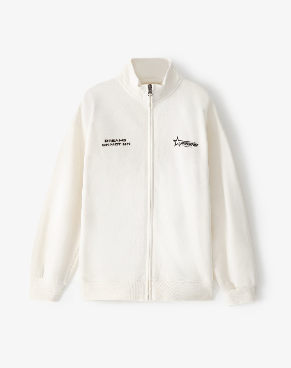 Chaqueta oregular algodón crudo niño