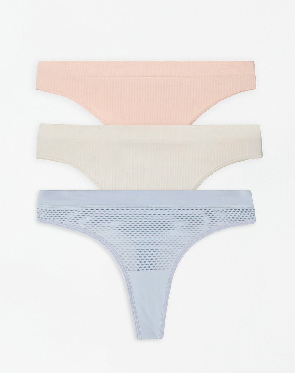 Panty tipo tanga  x3unds surtido