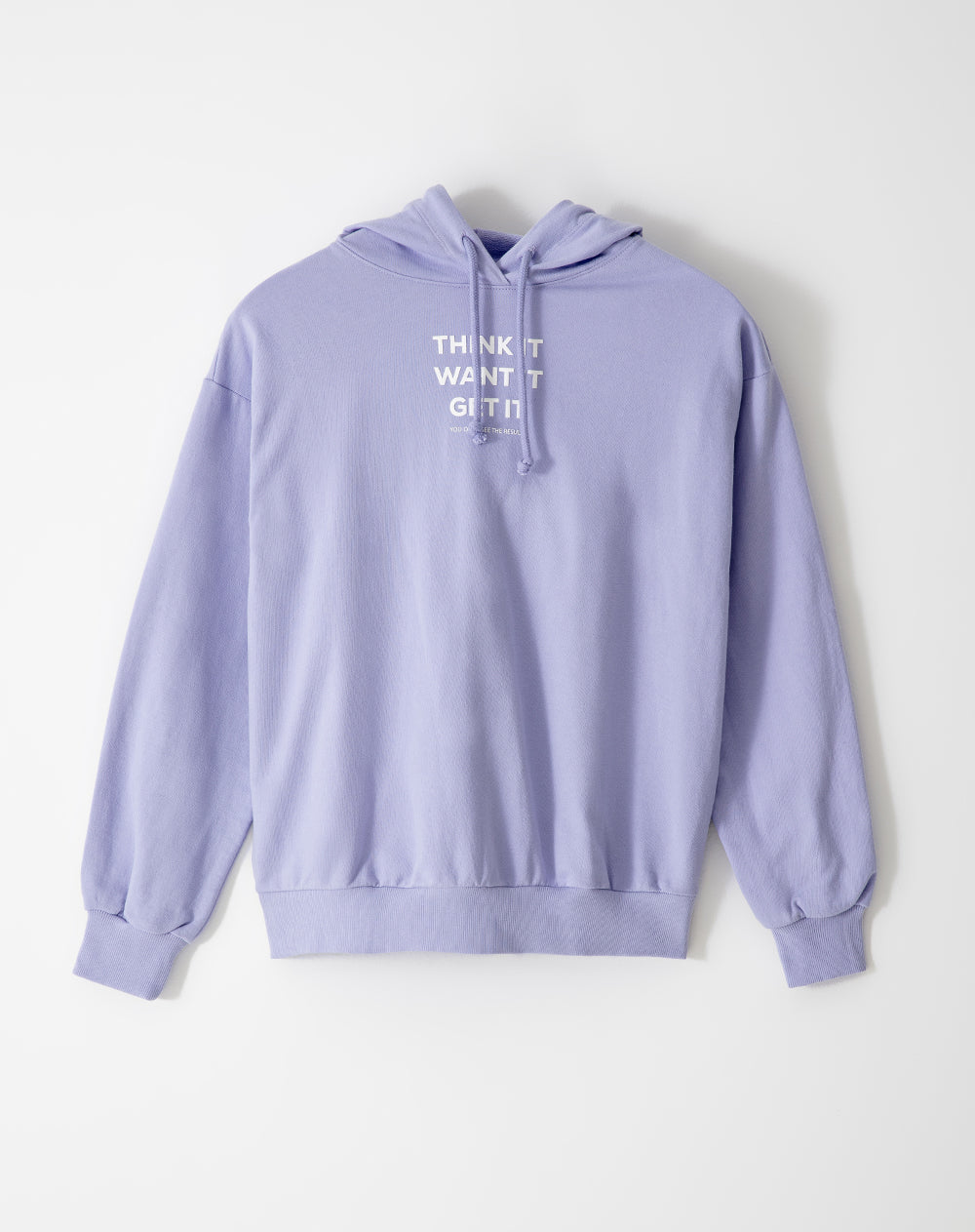 Buzo relaxed fit lavanda