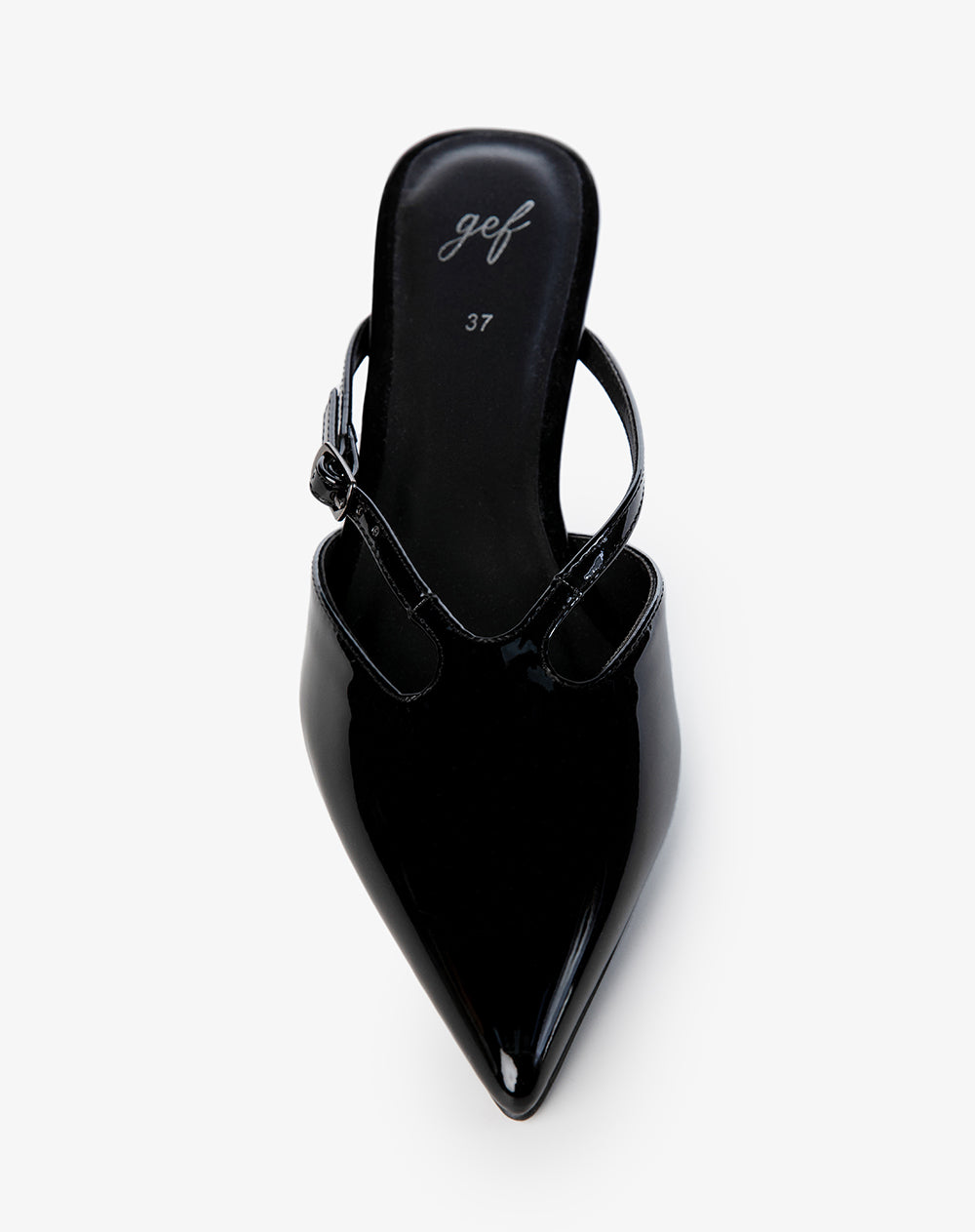 Zapatos tacon negro