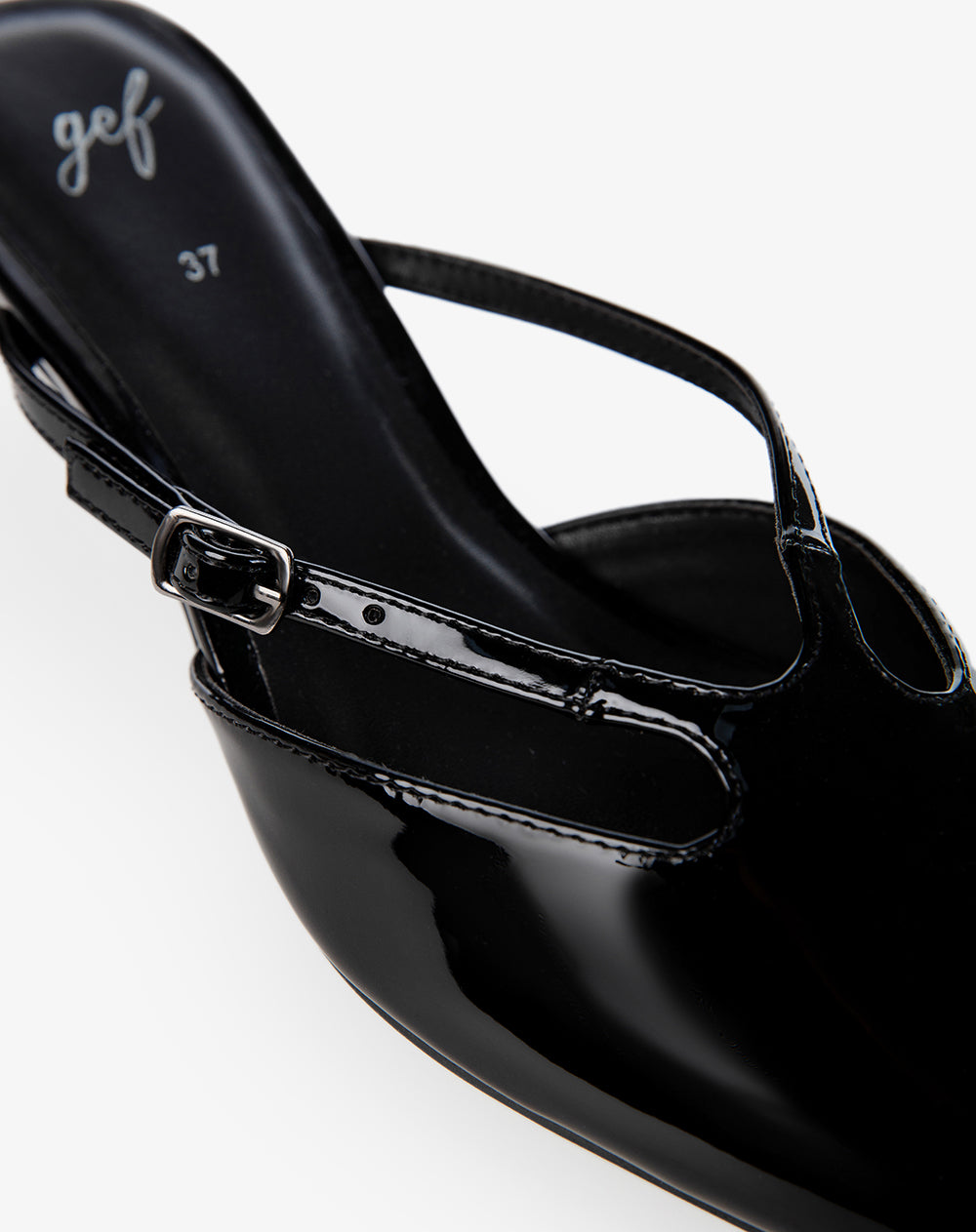 Zapatos tacon negro