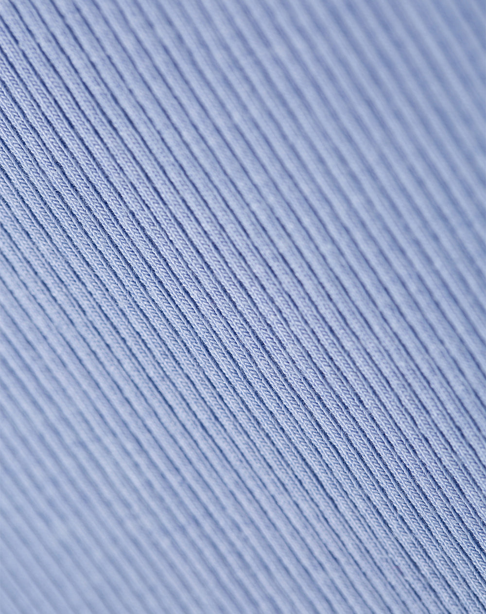 Camiseta slim fit manga corta azul