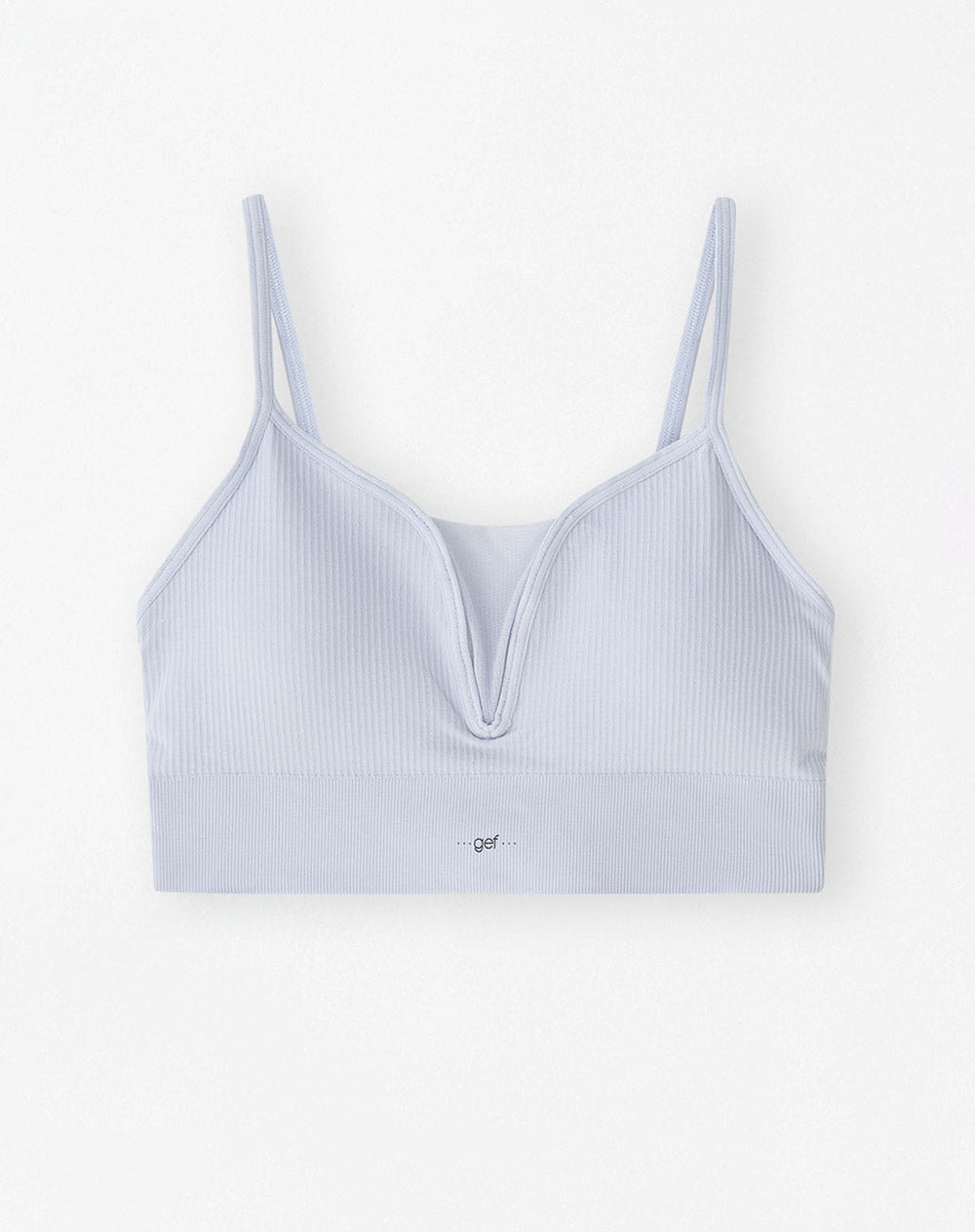 Top Lura soporte medio azul