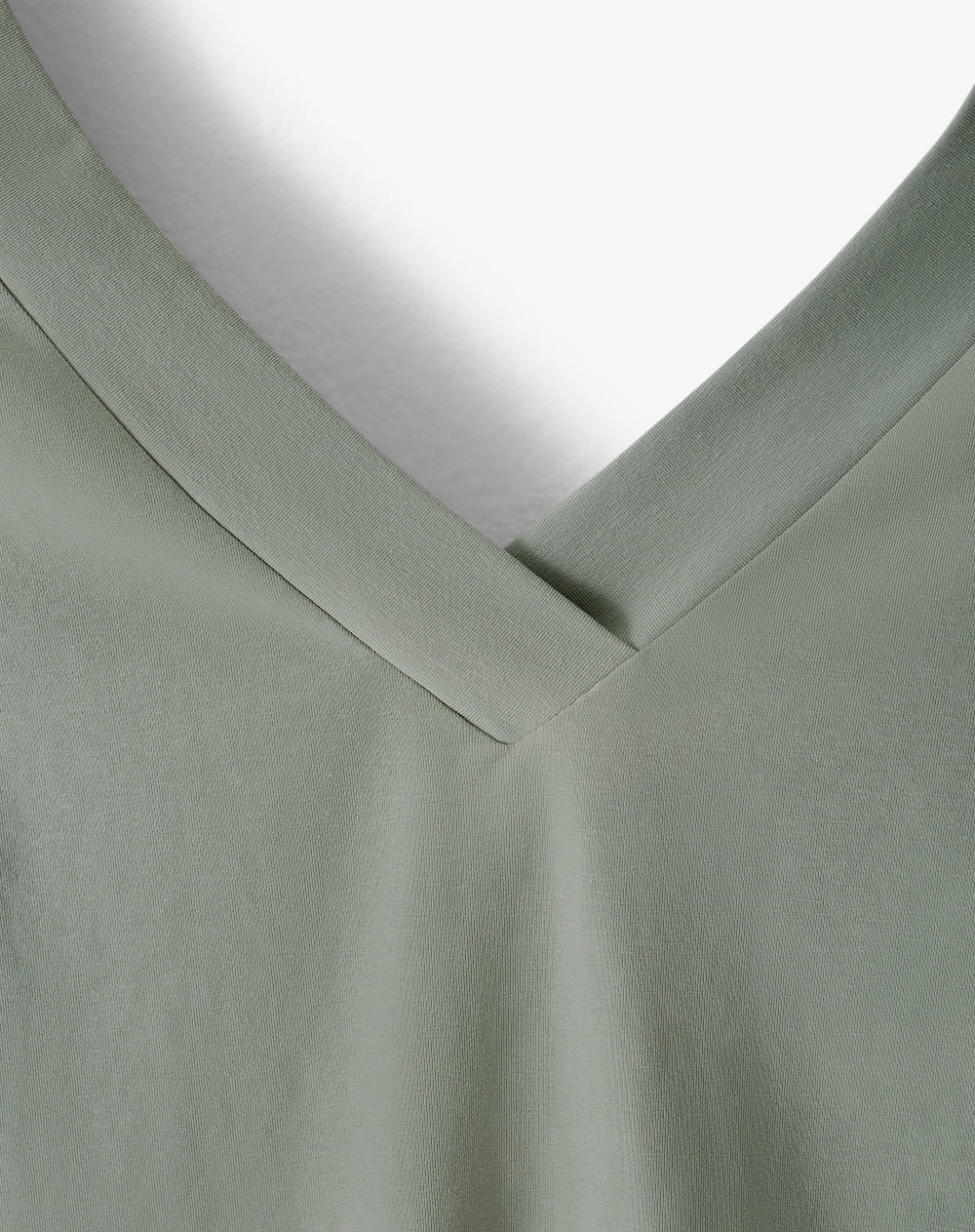 Camiseta regular uso 2 en 1 verde mujer