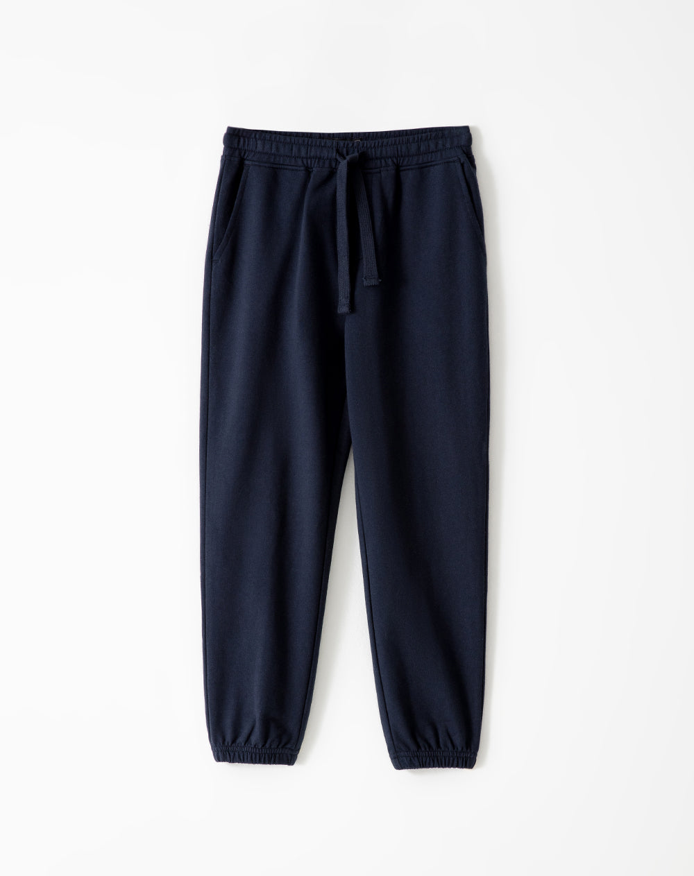 Jogger Luvan regular fit tiro medio azul