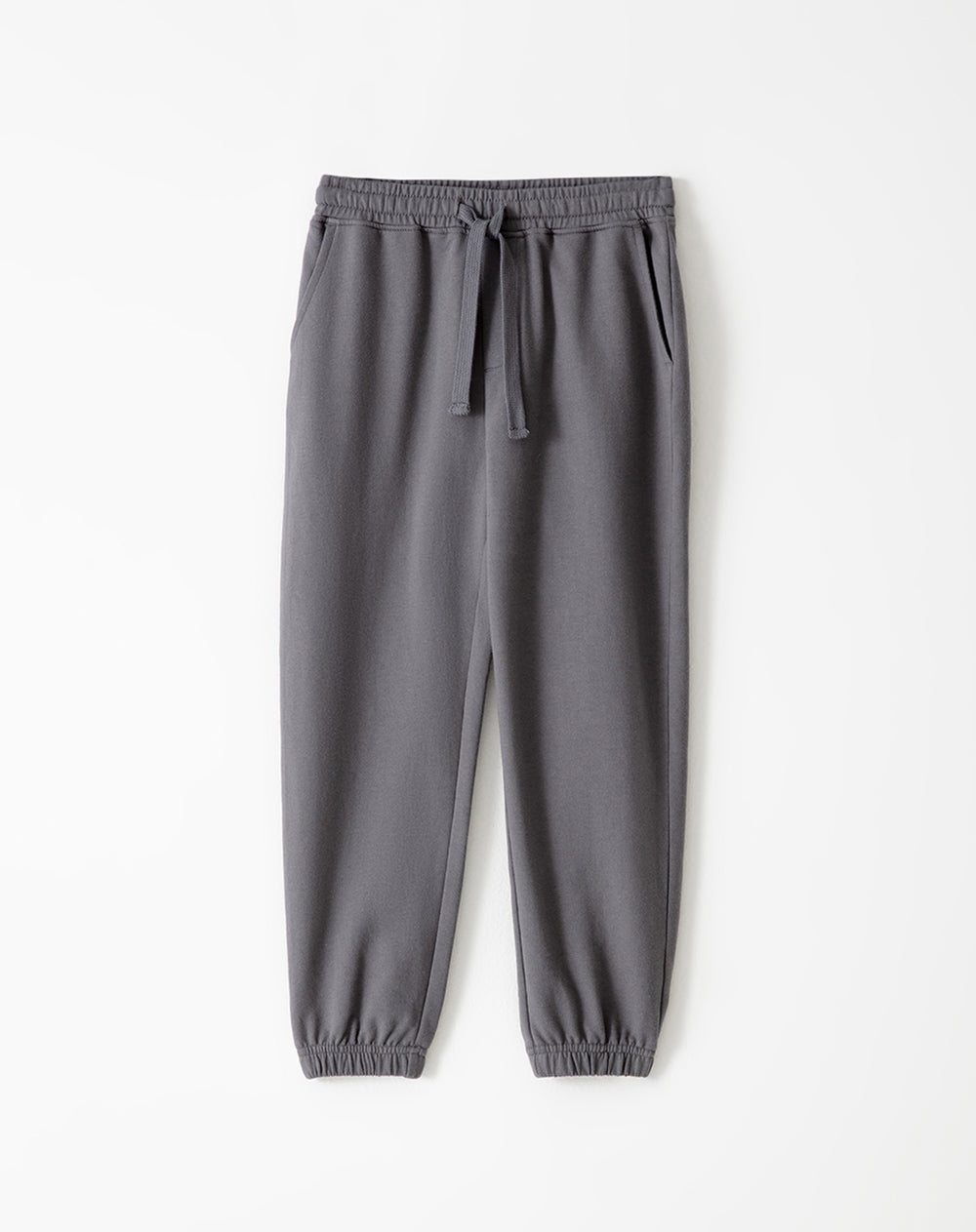 Jogger Luvan regular fit tiro medio gris