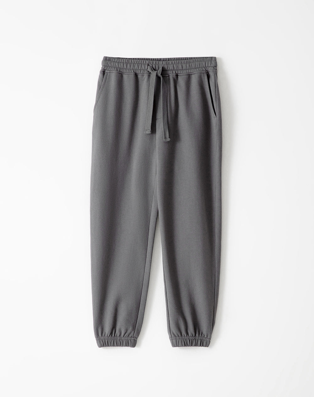 Jogger Luvan regular fit tiro medio gris