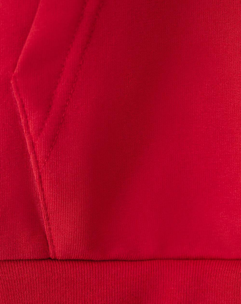 Buzo tipo hoddie rojo niño