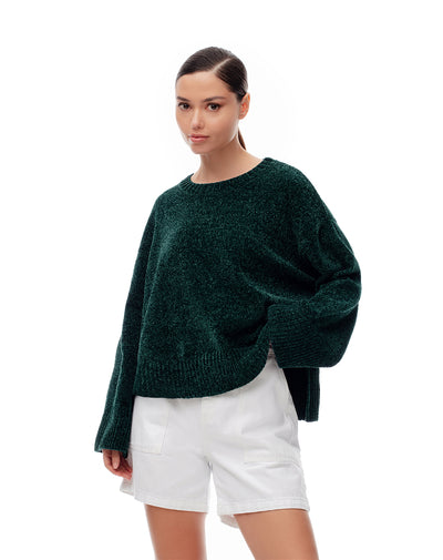 Buzo oversized fit verde