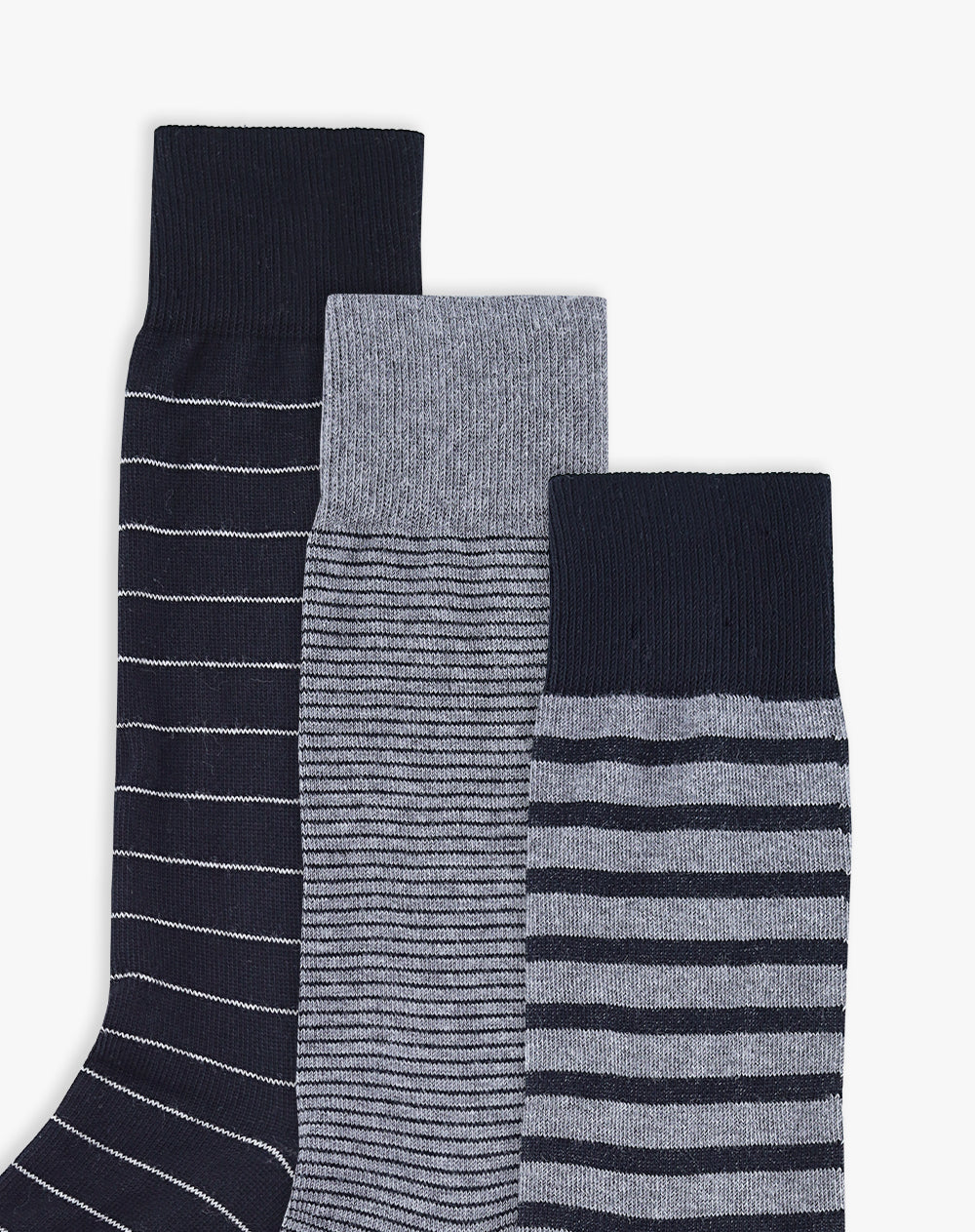 3 pares de medias largas surtido