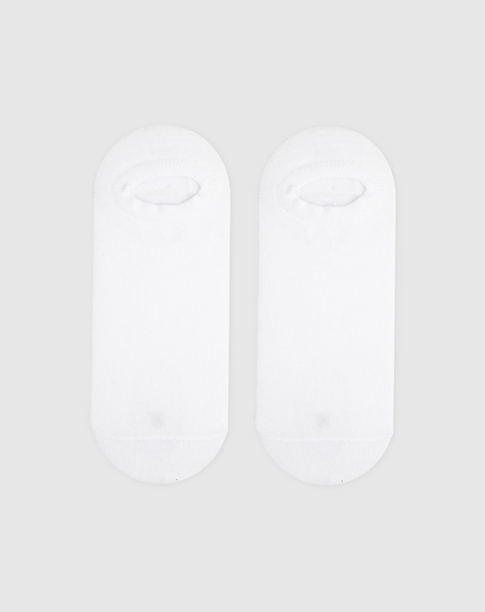 2 pares de medias baletas blancas