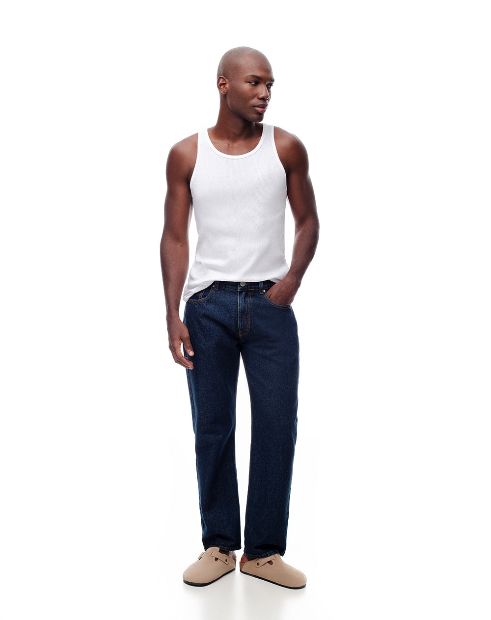 2 camisetas slim fit blanca
