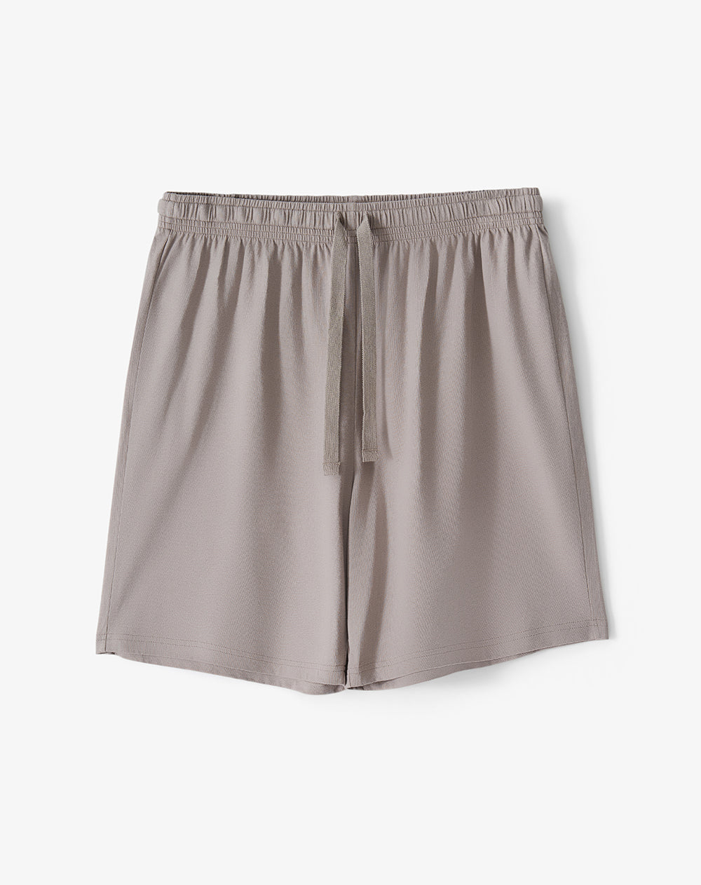 Pijama relaxed manga corta taupe rayas hombre