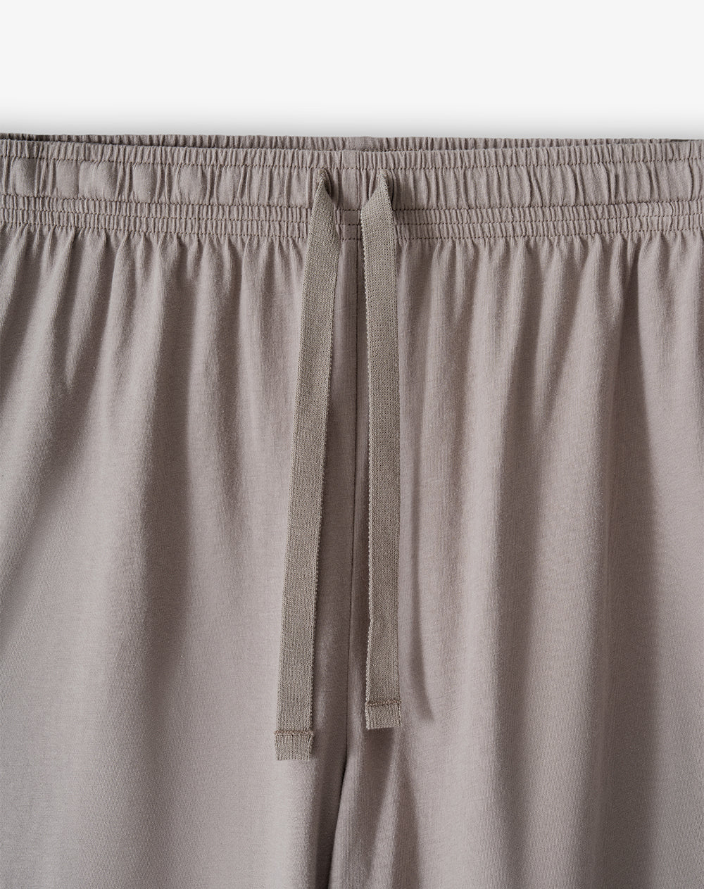 Pijama relaxed manga corta taupe rayas hombre