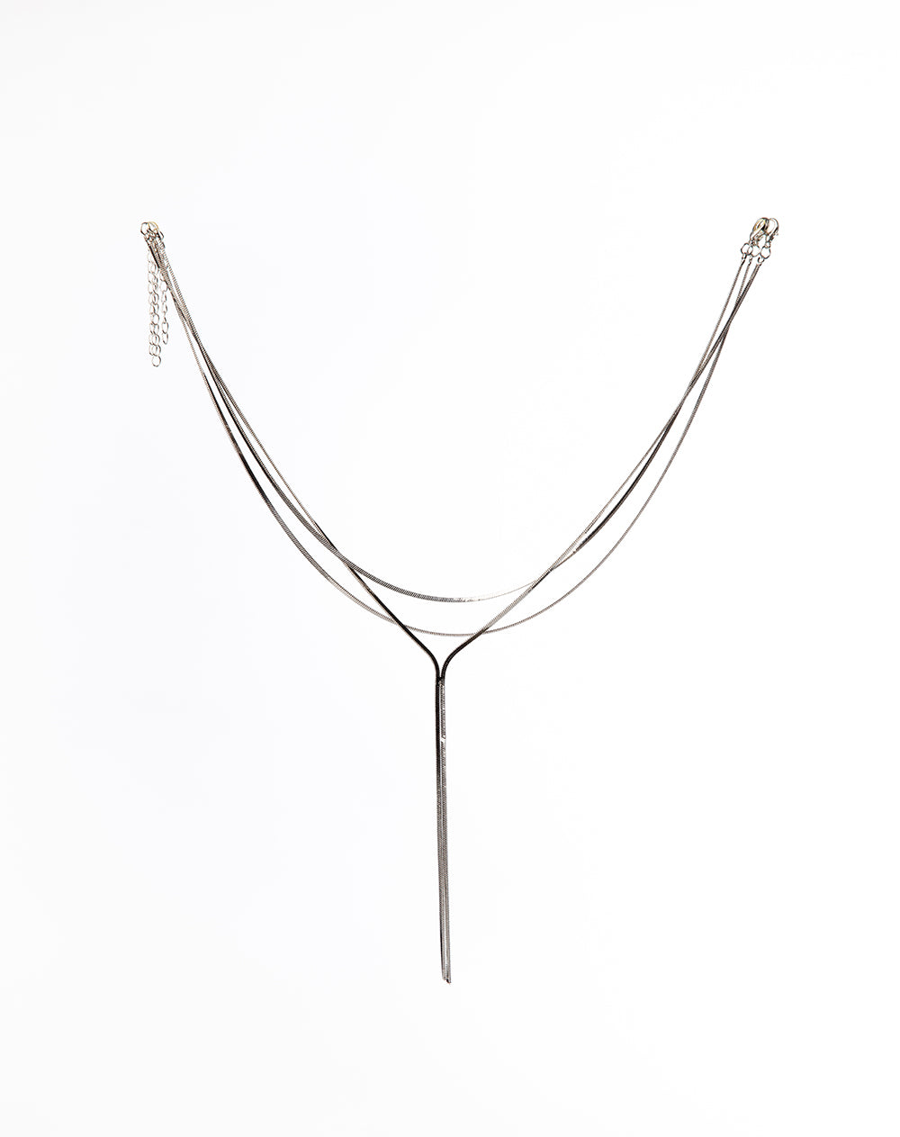 Collar plateado
