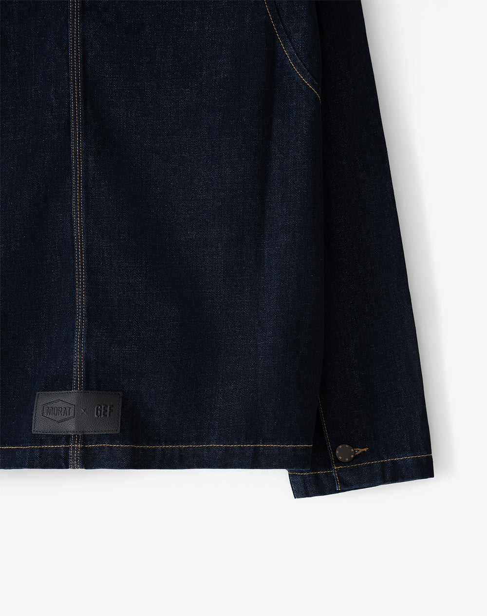 Chaqueta denim índigo oscuro unisex GEF | MORAT