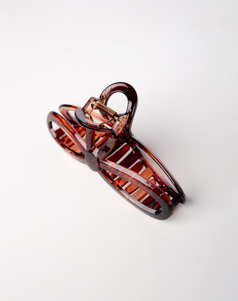 Accesorio de pelo cafe