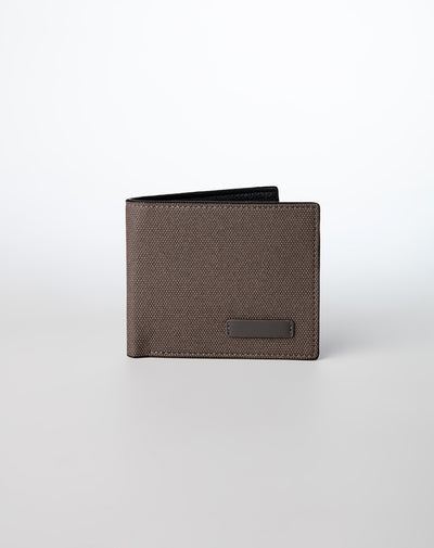 Billetera pequeña gris