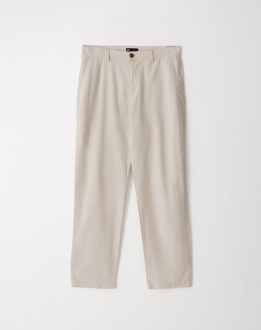 Pantalón chino regular caqui hombre