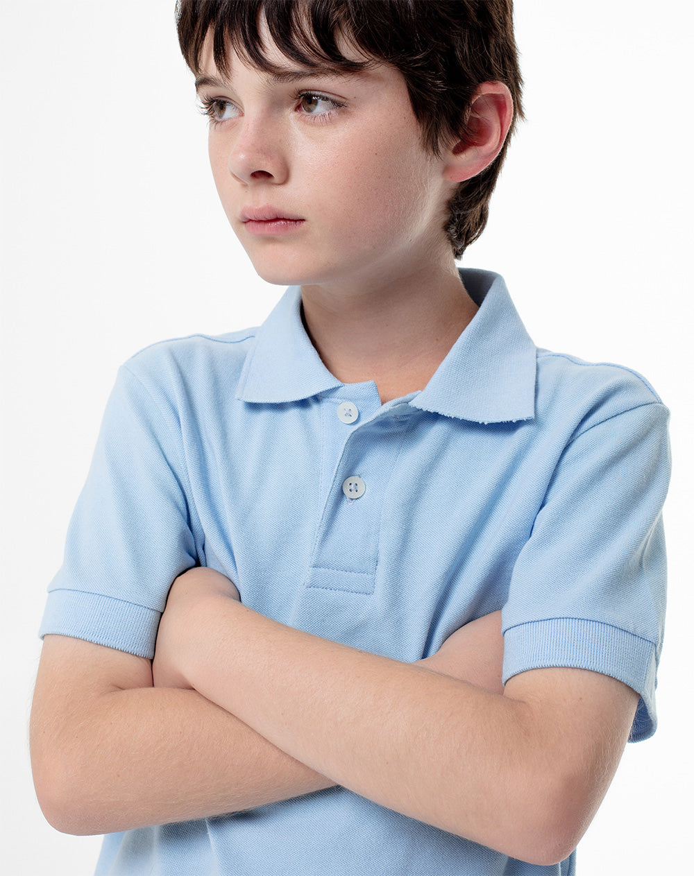 Polo regular fit azul