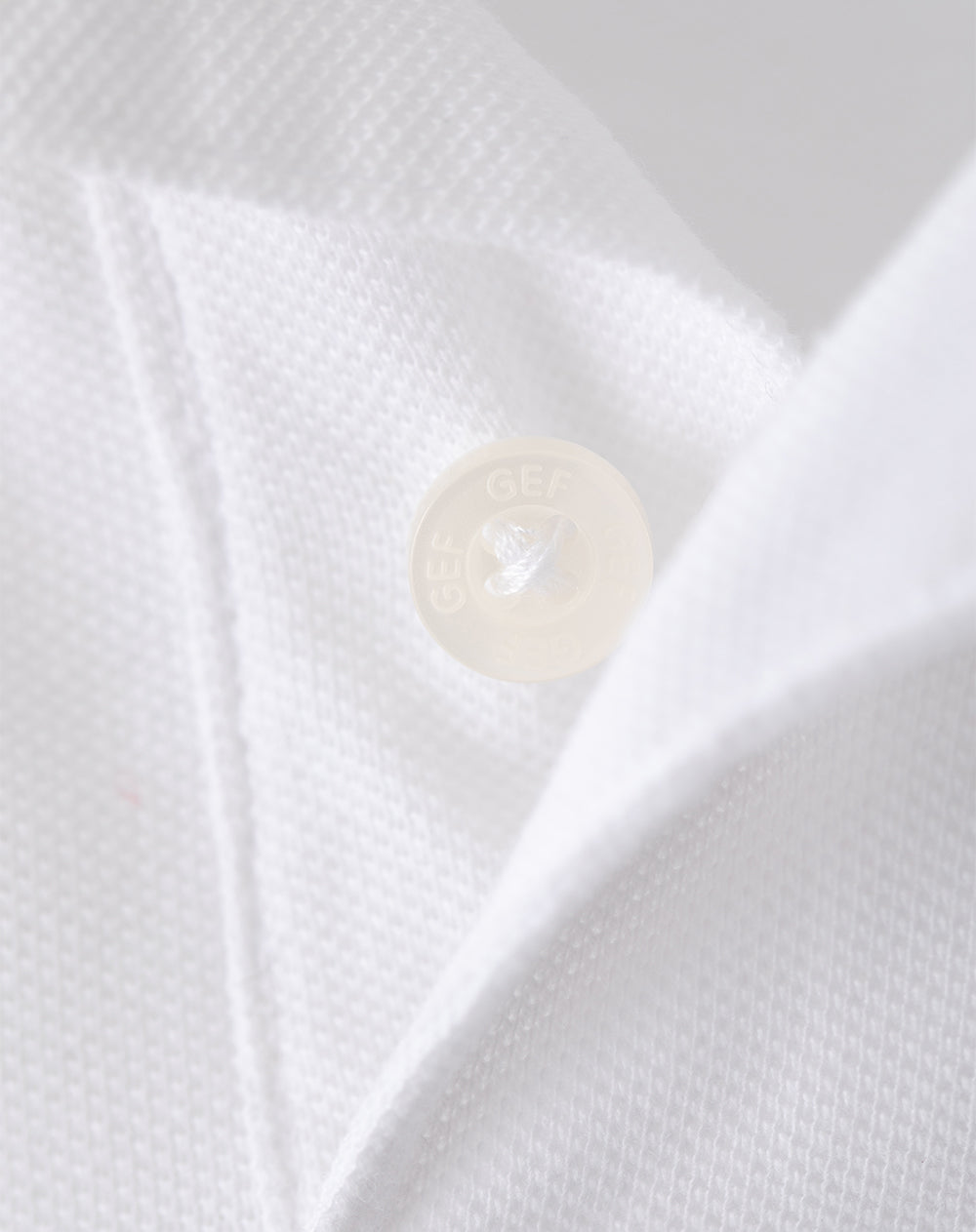 Polo regular fit blanca