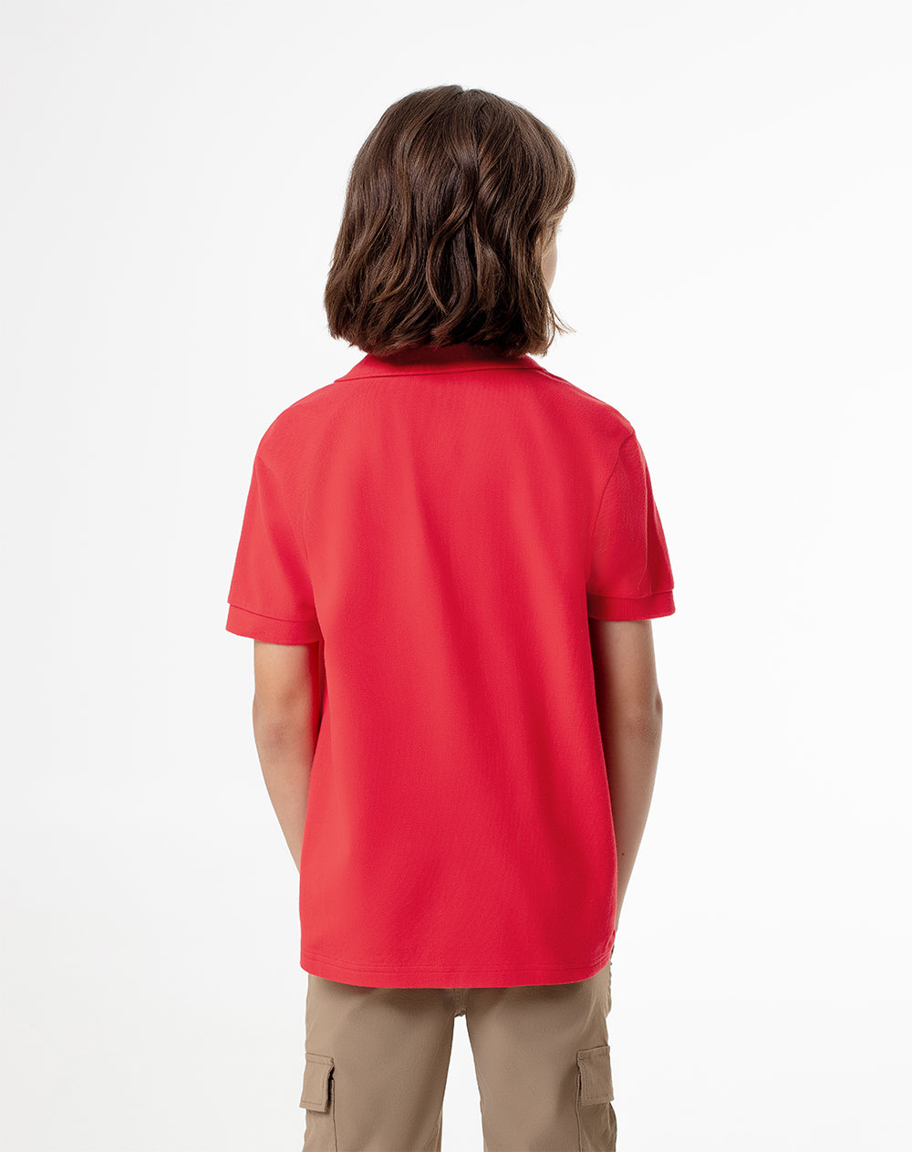 Polo regular fit roja