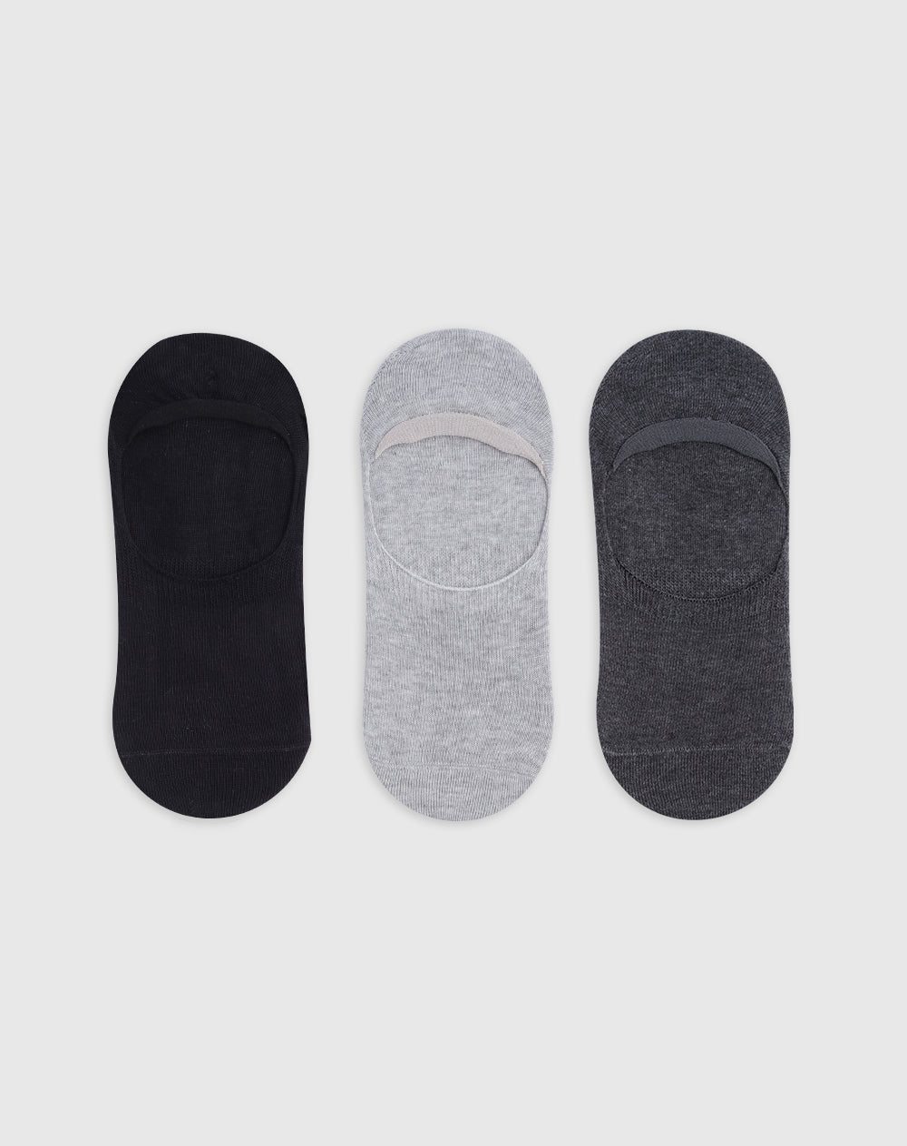 Medias para hombre baleta algodón pack x3unds surtidas