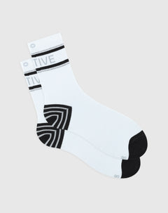 Medias para hombre largas algodón blancas