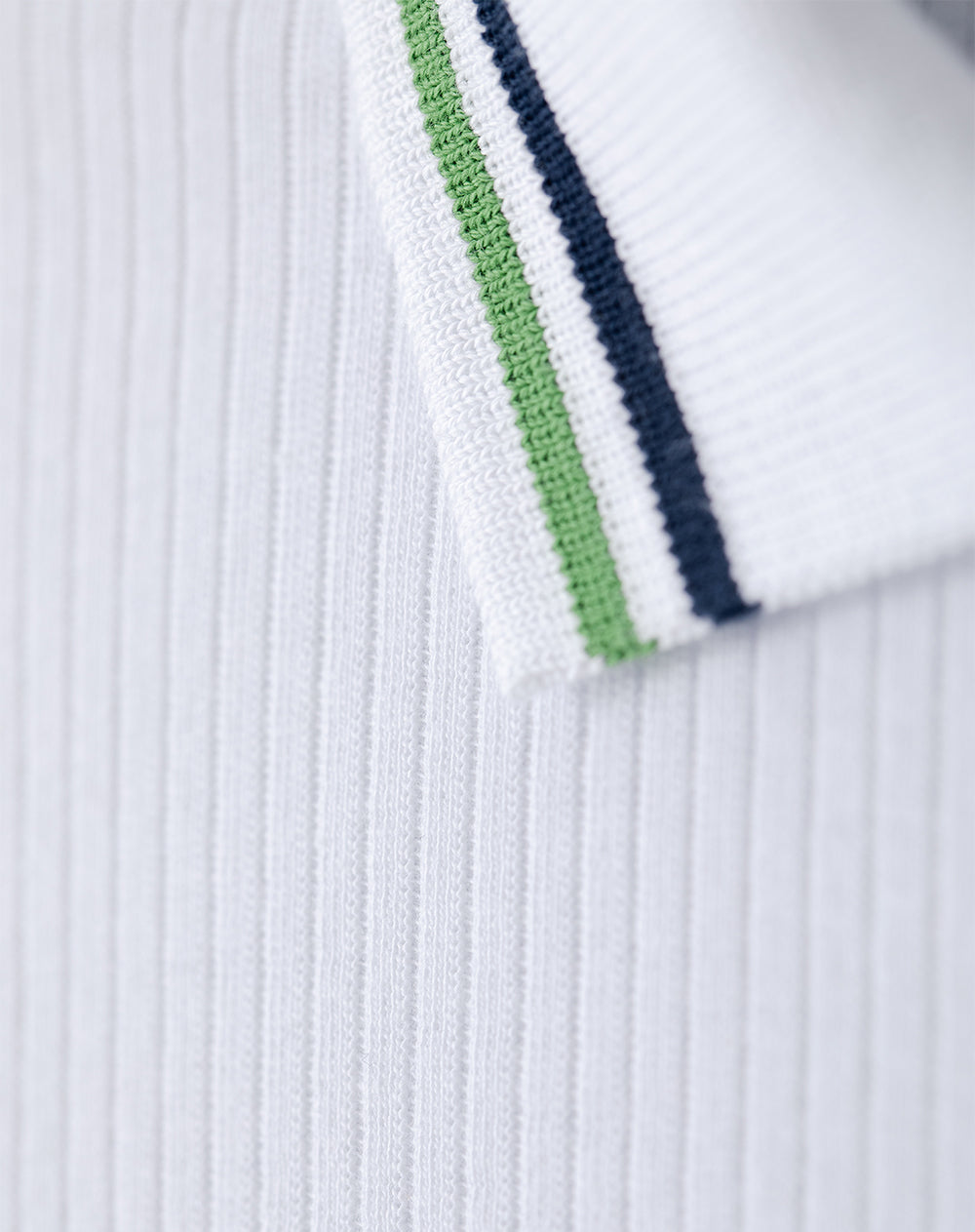 Polo regular fit blanca