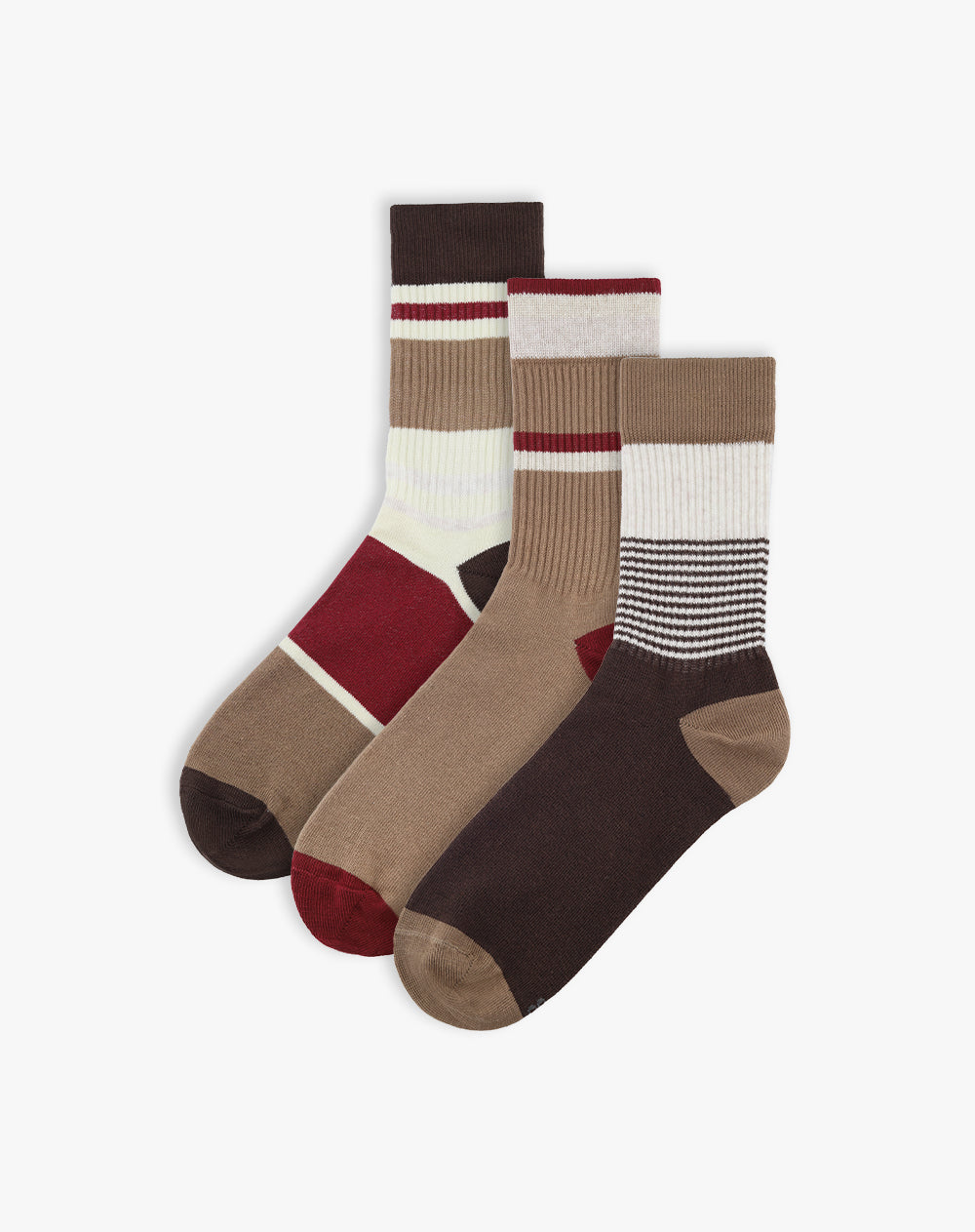 3 pares de medias cortas surtido hombre