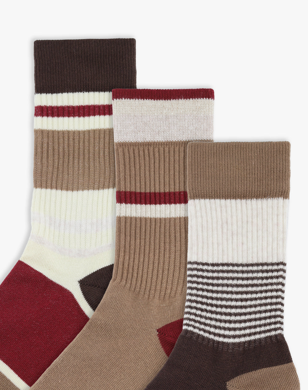 3 pares de medias cortas surtido hombre
