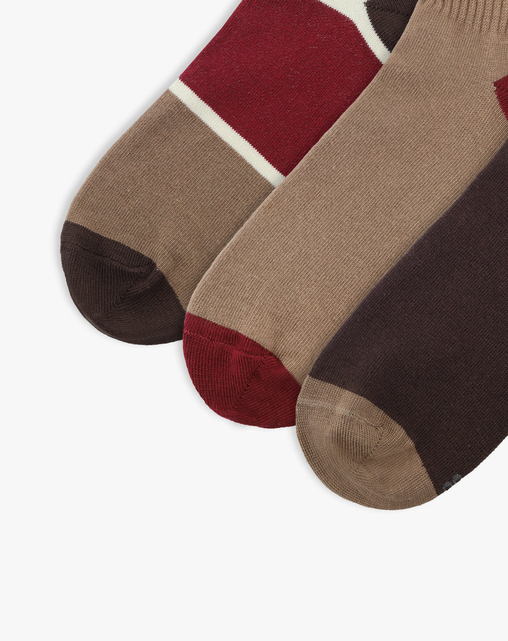 3 pares de medias cortas surtido hombre