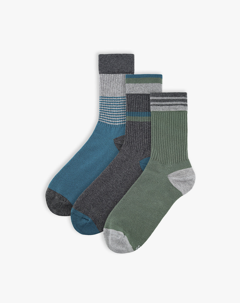 3 pares de medias cortas surtido hombre