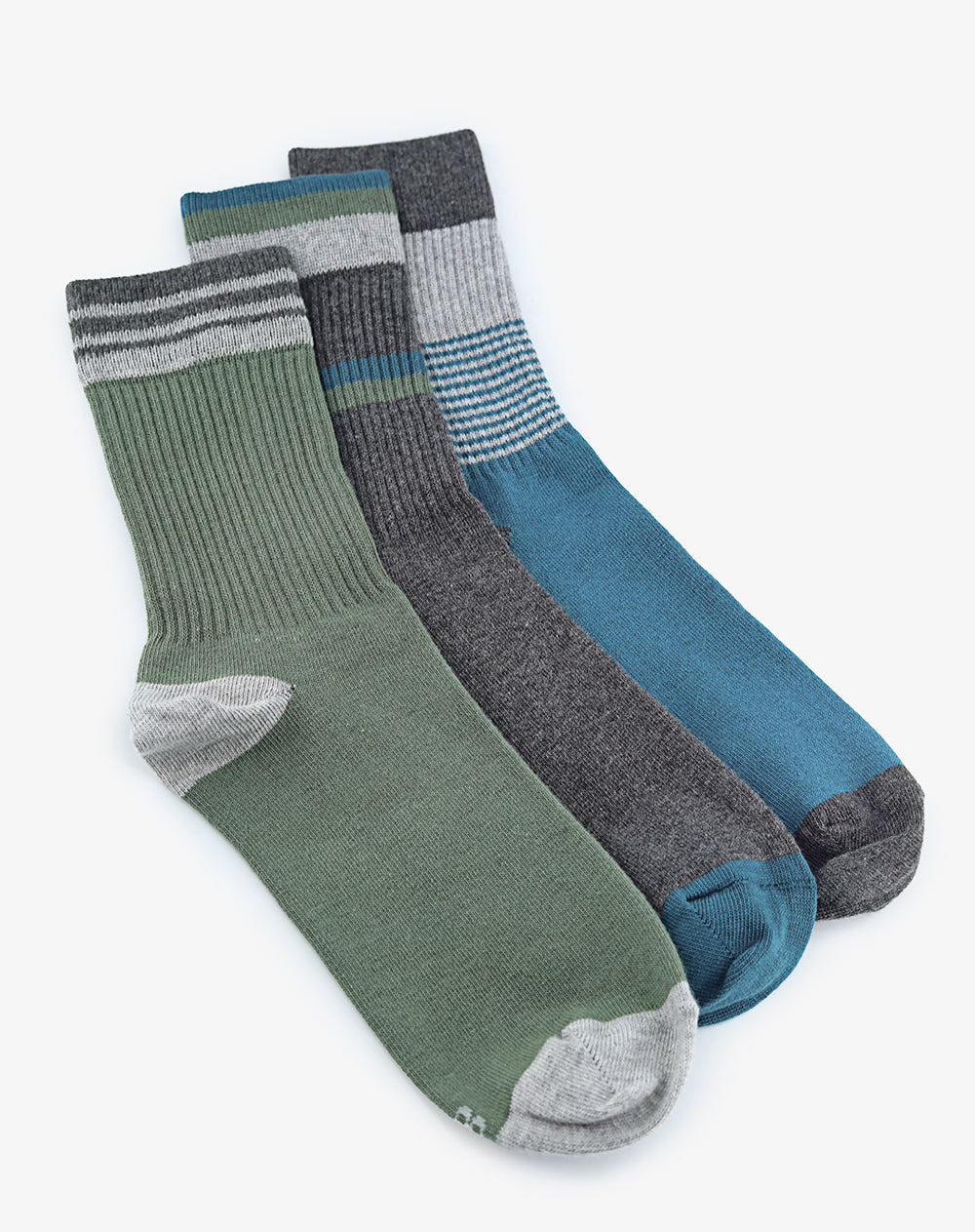 3 pares de medias cortas surtido hombre