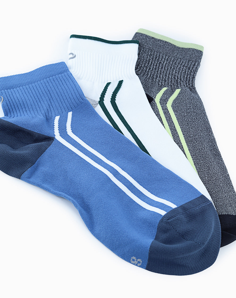 3 pares de medias cortas surtido