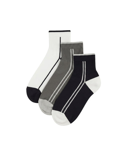 3 pares de medias cortas surtido hombre
