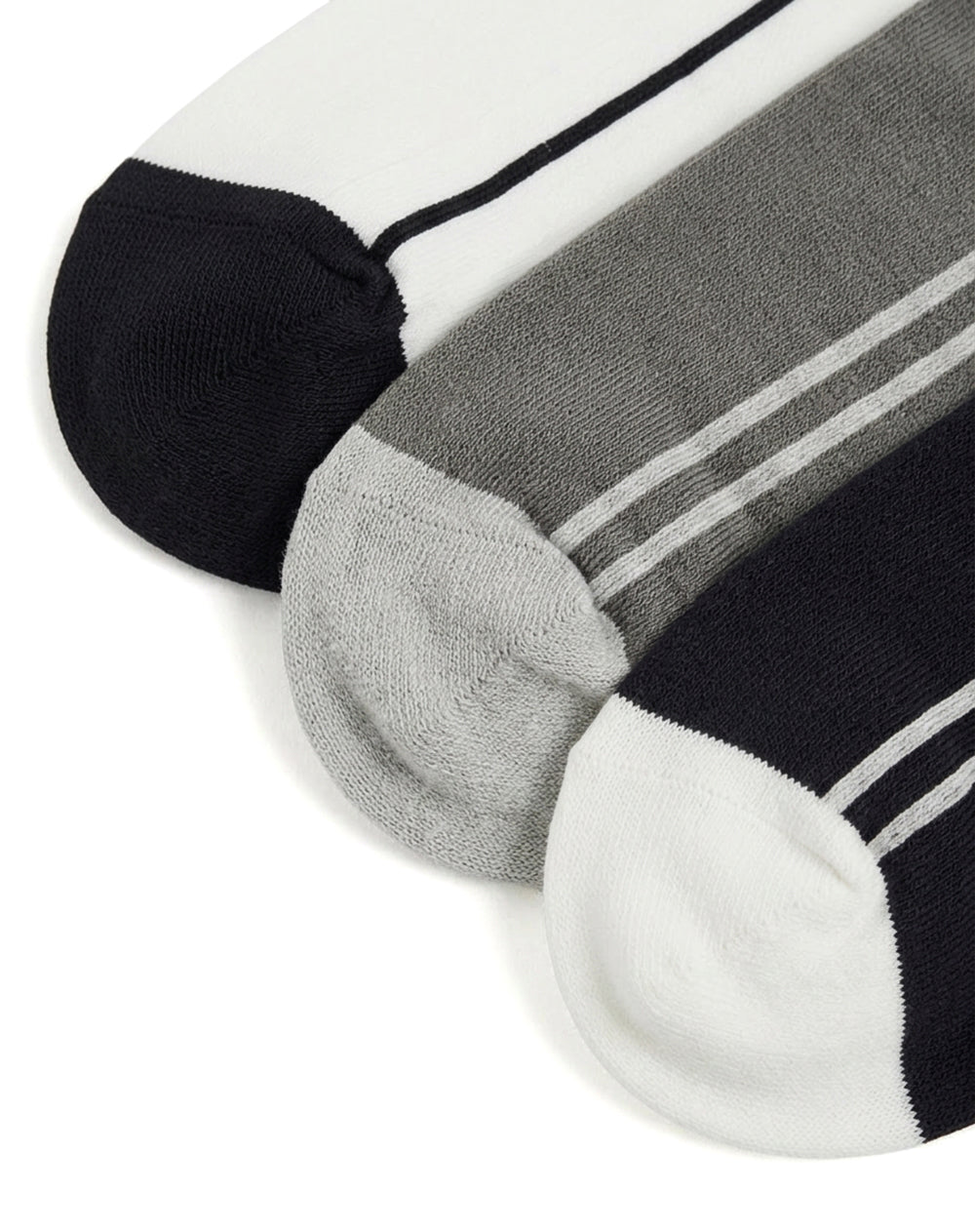 3 pares de medias cortas surtido hombre