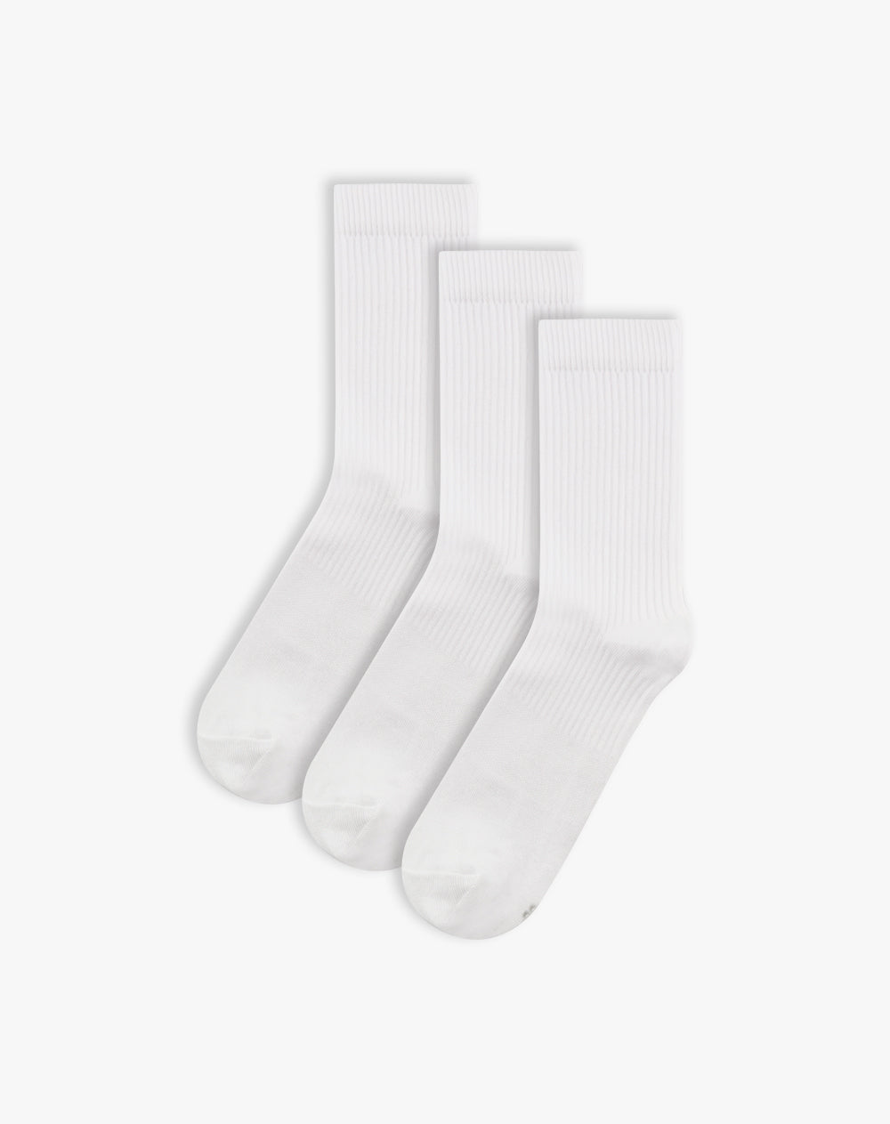 3 pares de medias cortas blancas