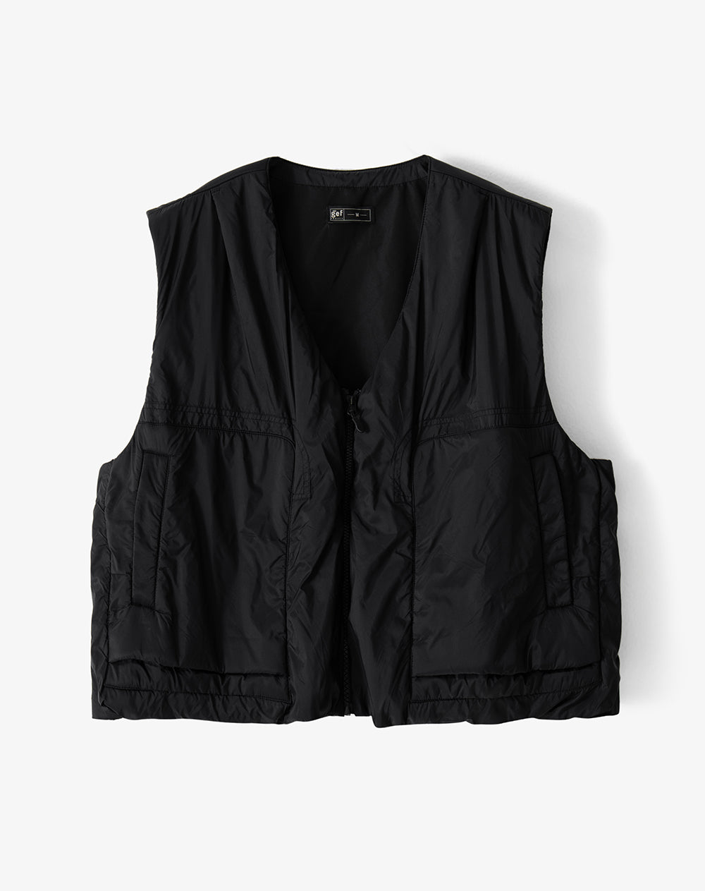 Chaleco parachute negro hombre