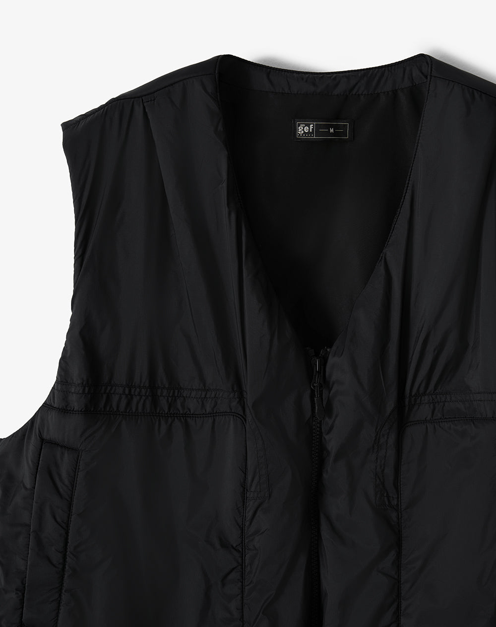 Chaleco parachute negro hombre