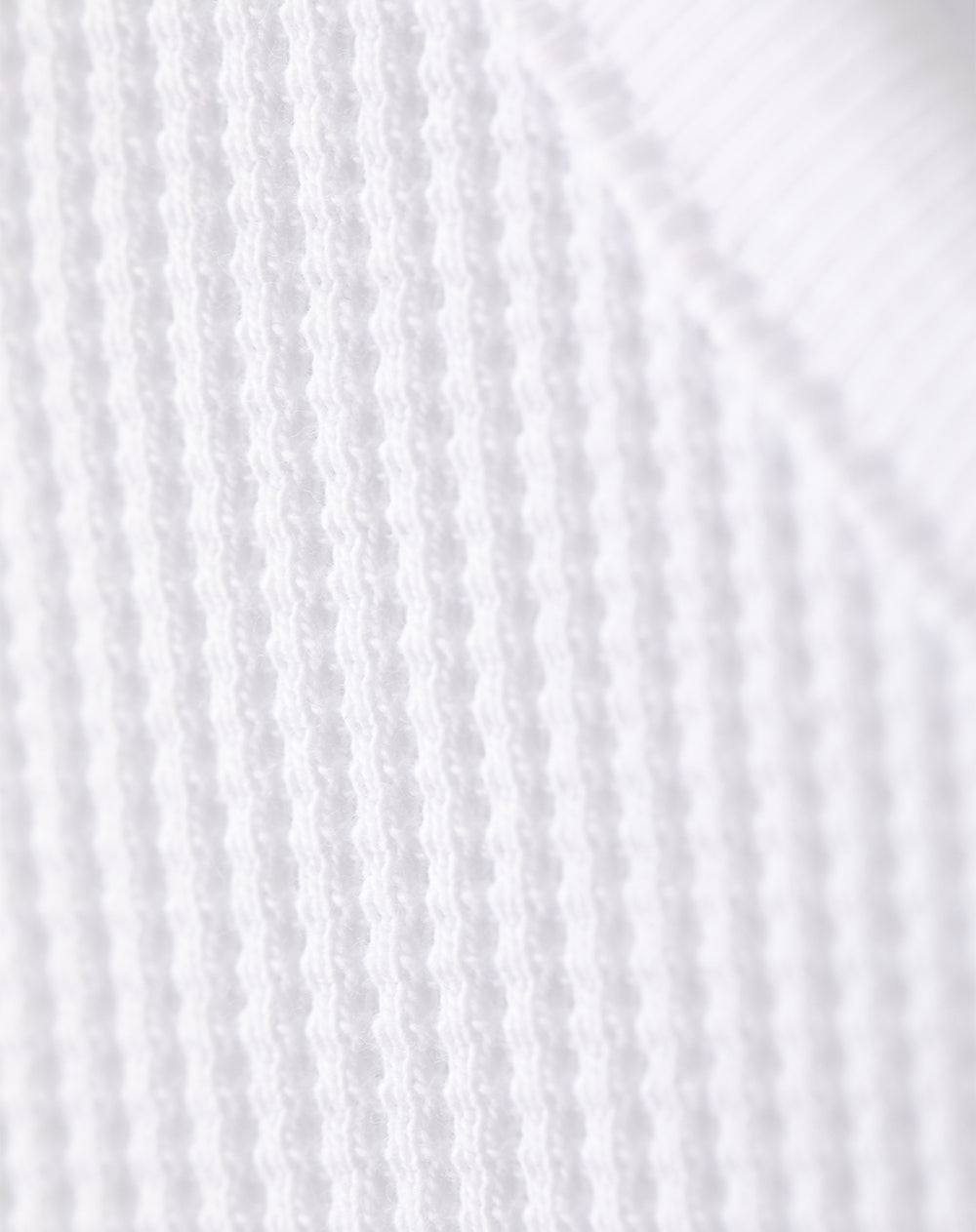 Camiseta slim fit manga larga blanca
