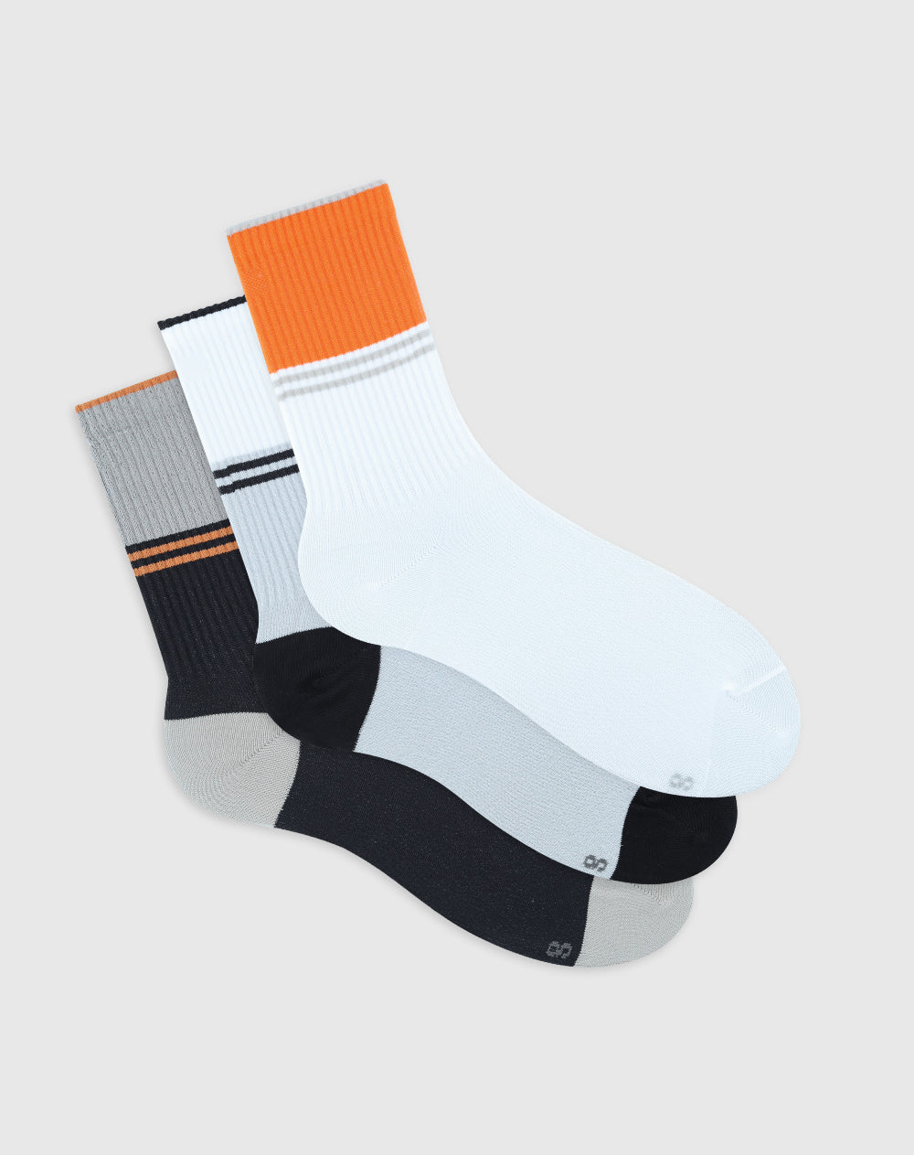 Medias para hombre largas secado rápido pack x3unds surtidas