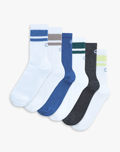 6 pares de medias cortas surtido