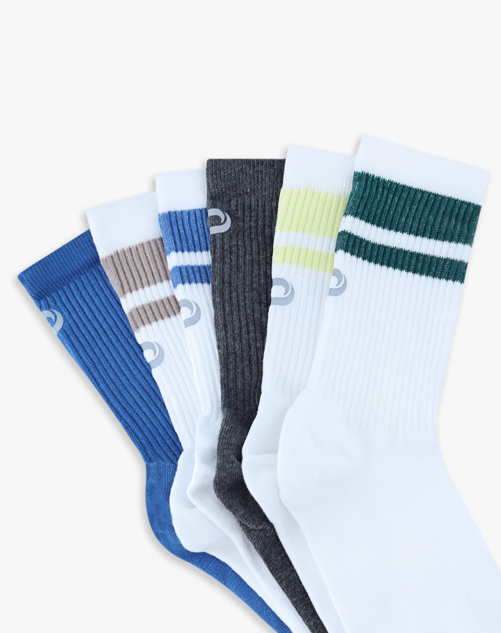6 pares de medias cortas surtido