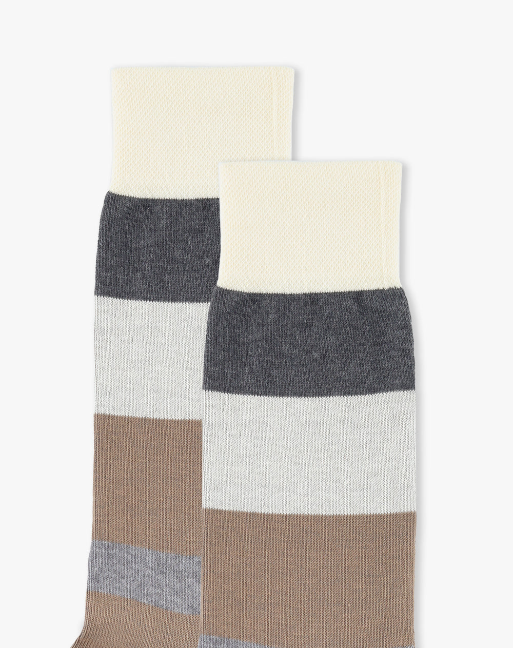 Medias largas gris jaspe oscuro hombre